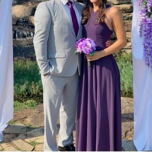 Deep Purple Gown